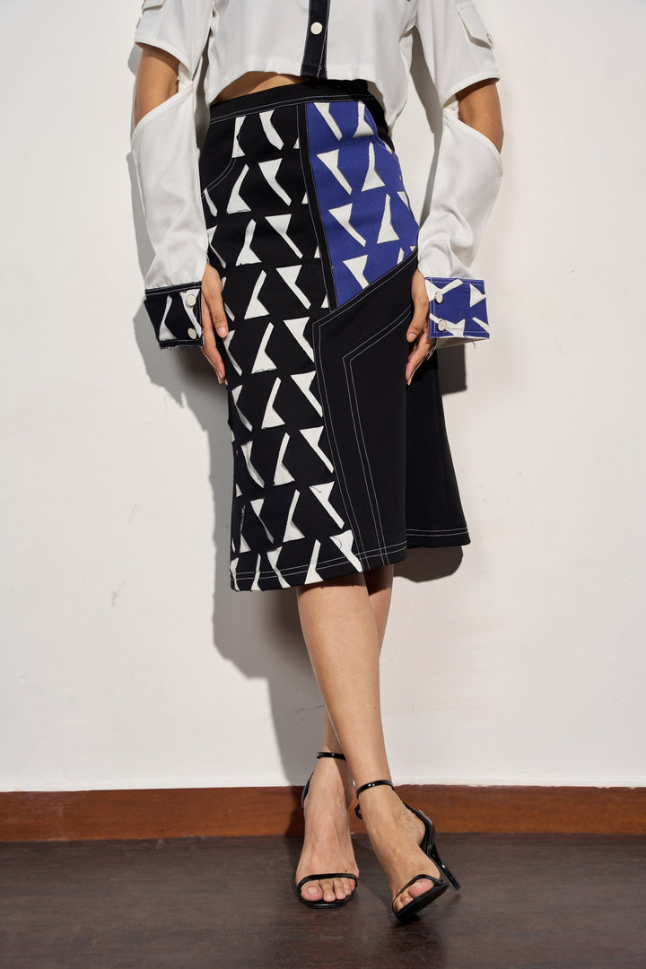 FILMFARE MIDI SKIRT
