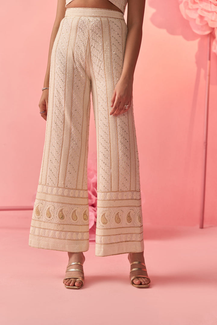 Ivory White Pants