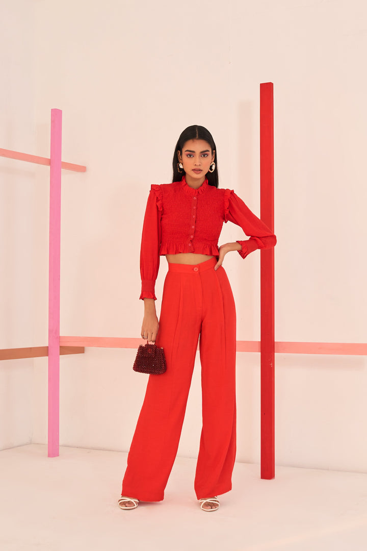 Red-In-Frame-Pants