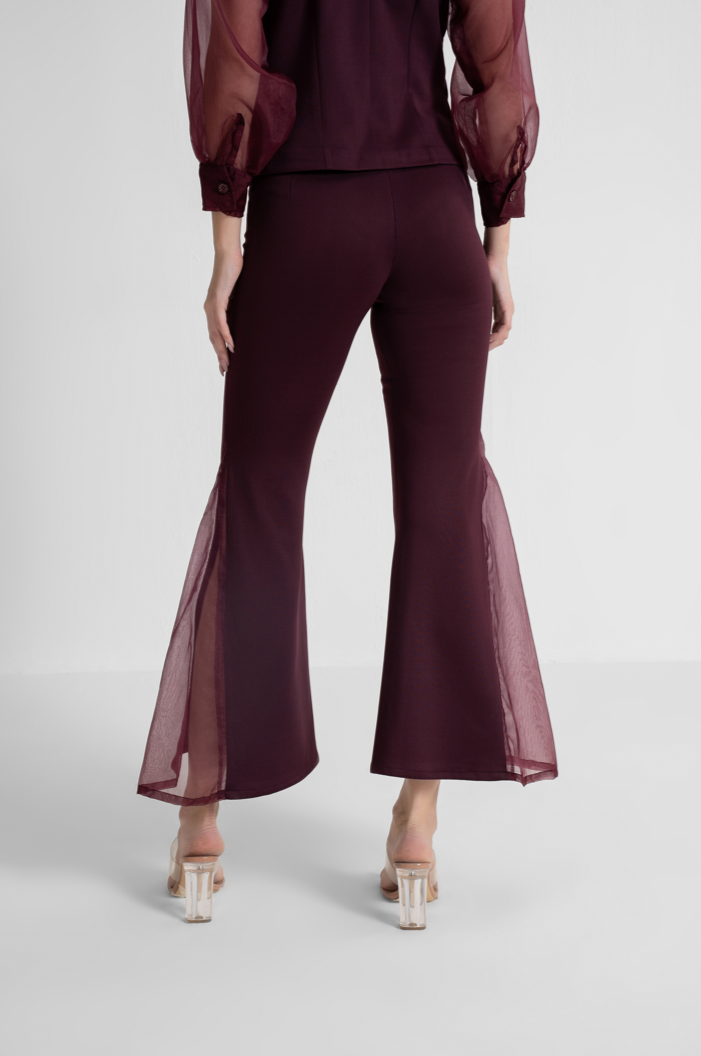 Three piece Wine Jacket Coord