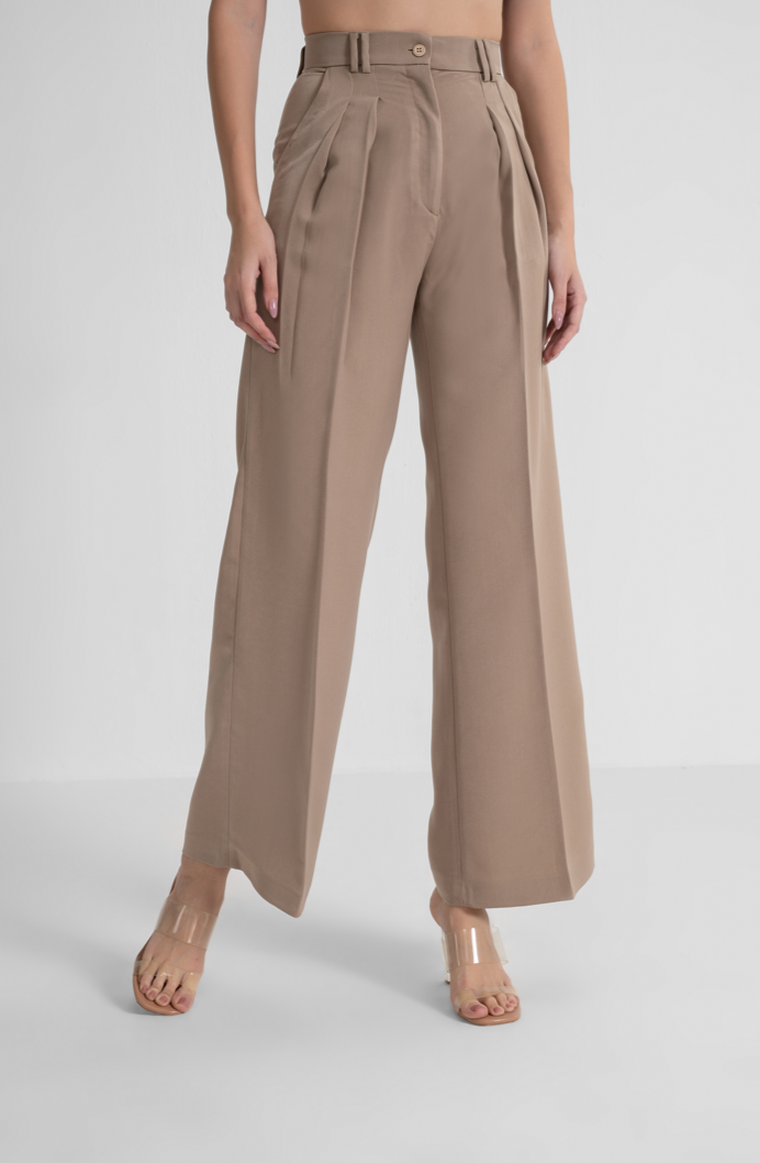 Box Pleat Pants