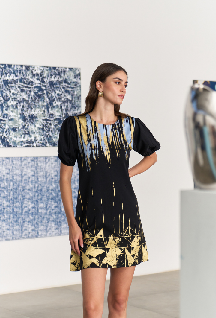 GOLDEN MUSE DRESS