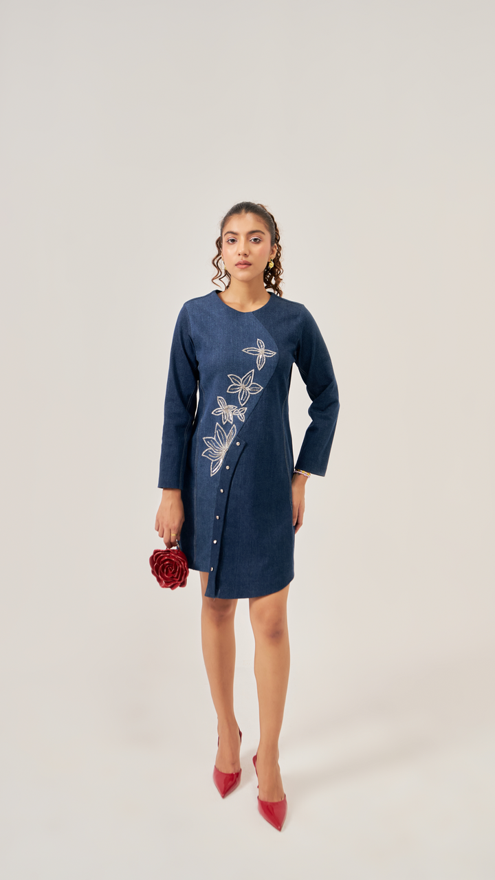 DENIM GRACIE DRESS