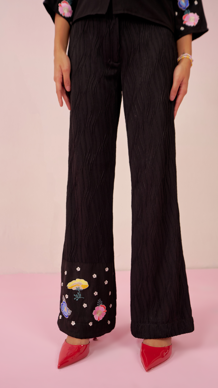 LA EMBROIDERY PANTS