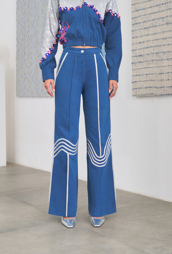 SPOTLIGHT BOMBER DENIM PANT