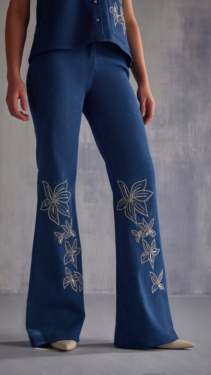 Gracie Hand embroidered Pants