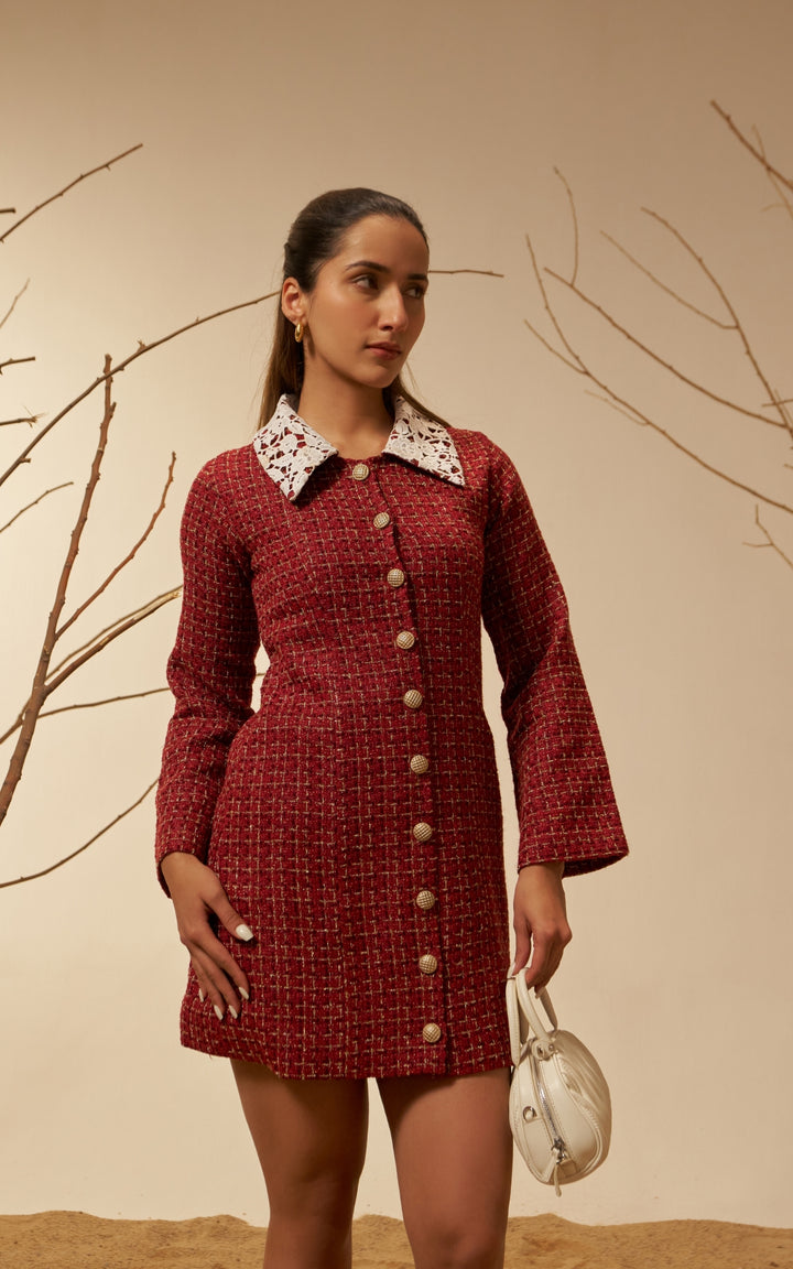 Tweed Georgine dress