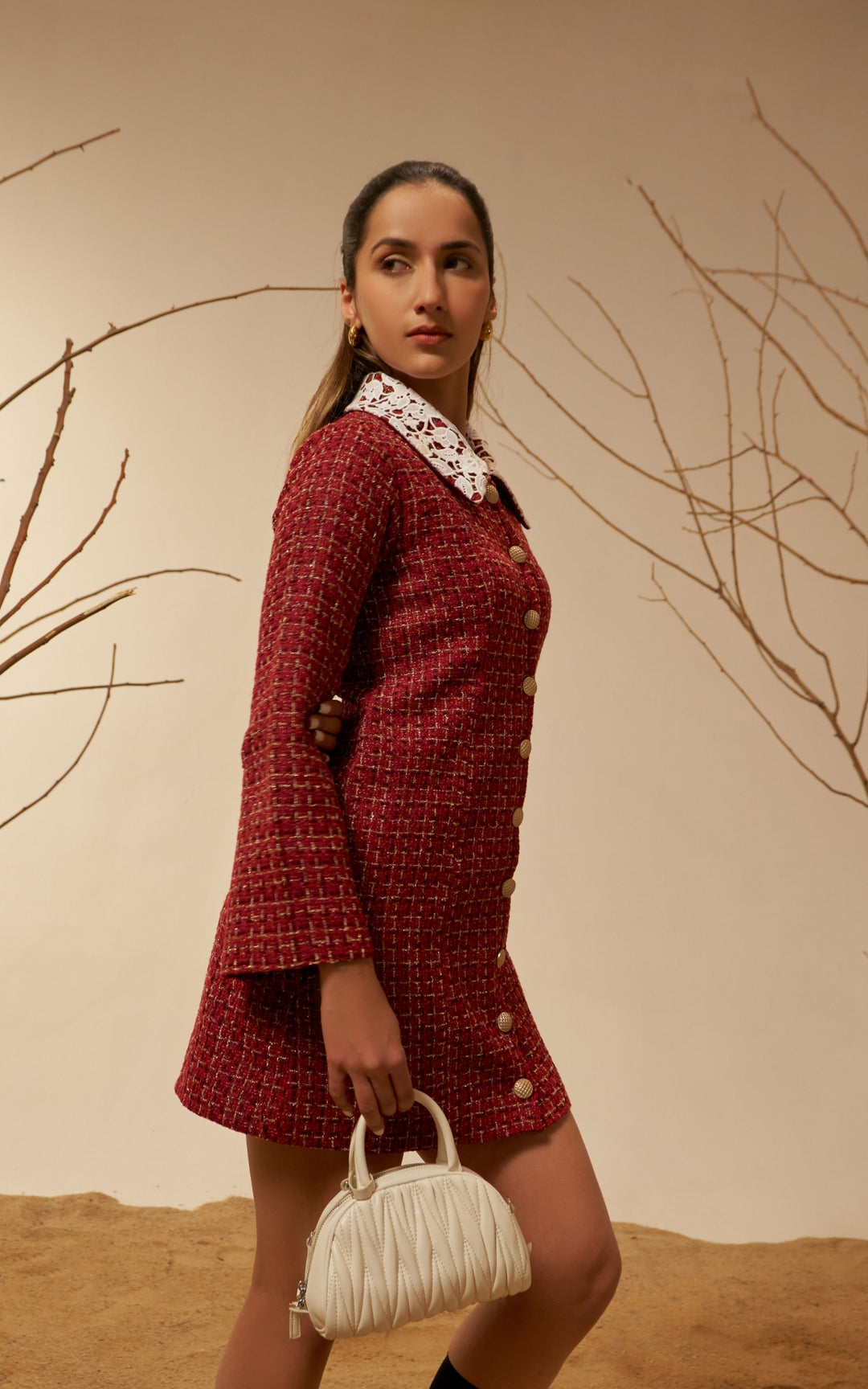 Tweed Georgine dress