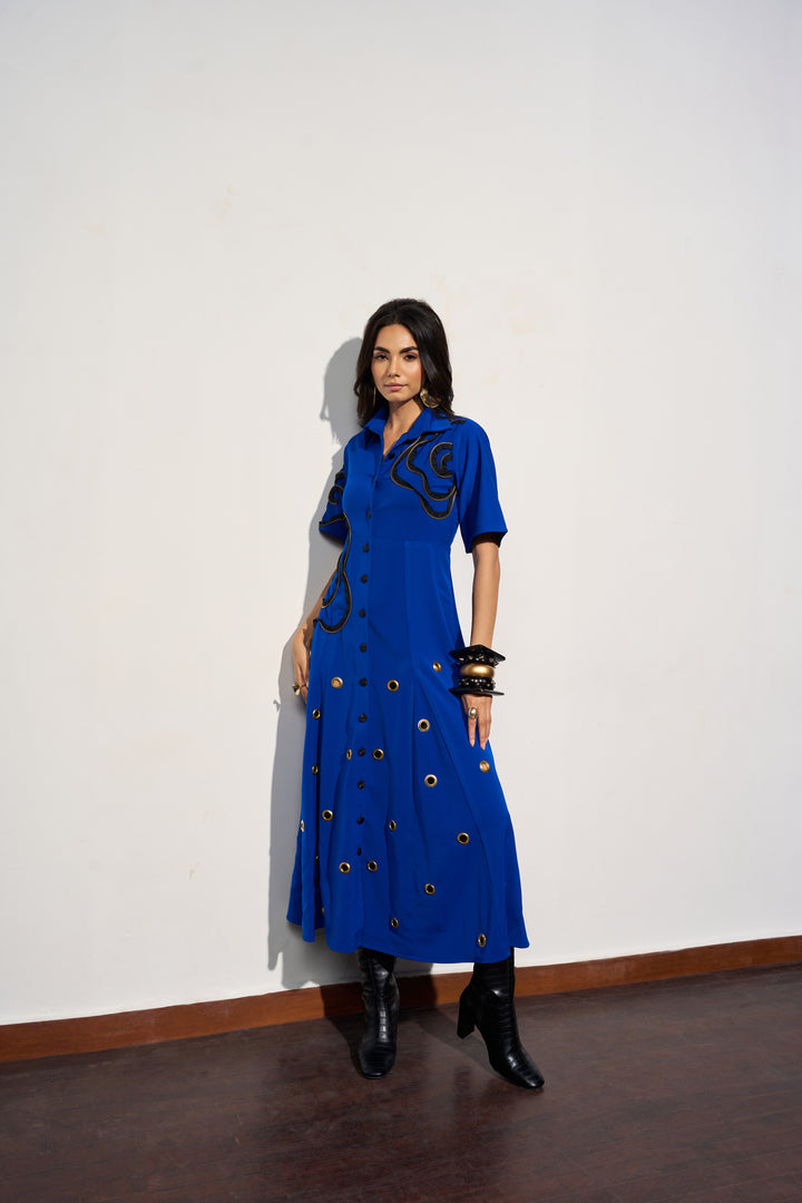 LAILA BLUE DRESS