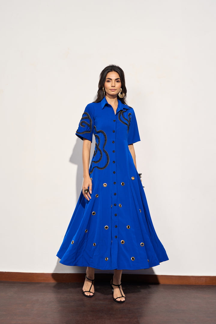 LAILA BLUE DRESS