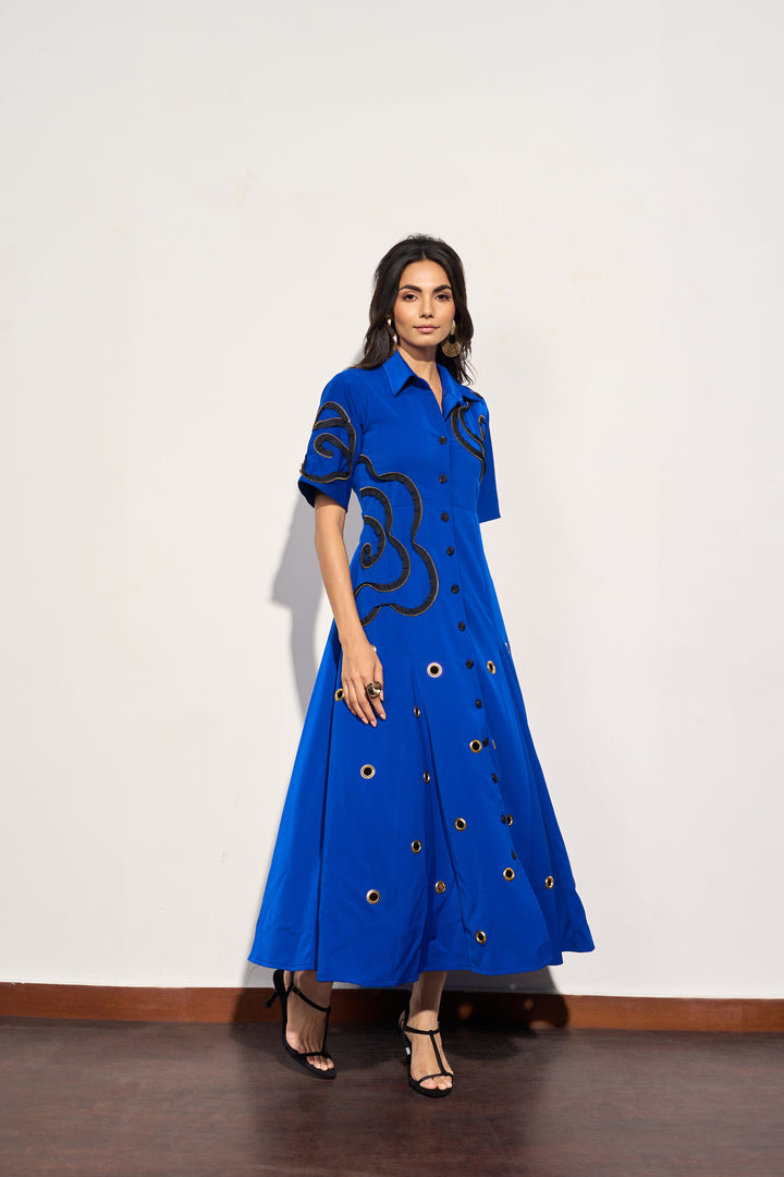 LAILA BLUE DRESS