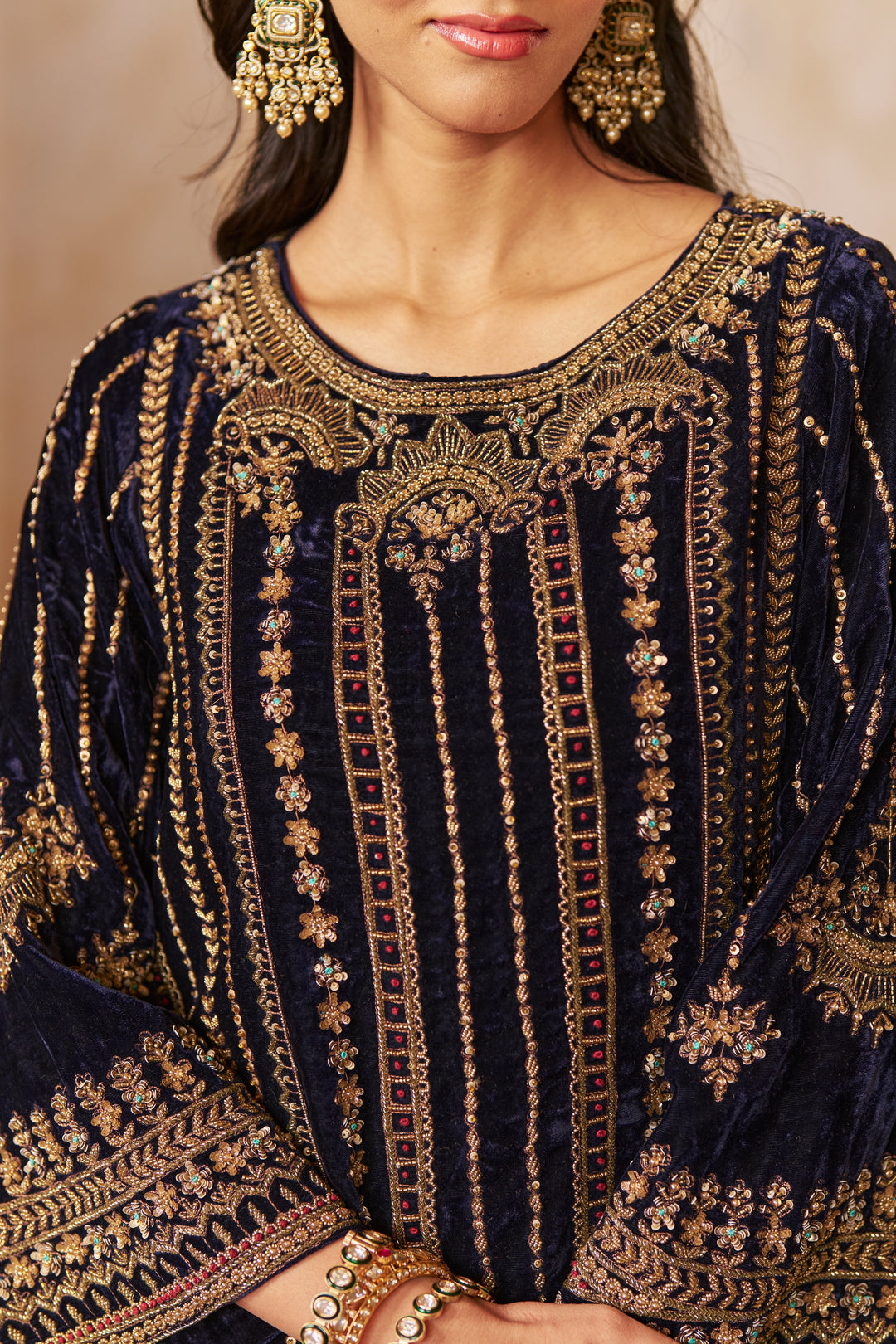 Midnight Luxe Kurta Set