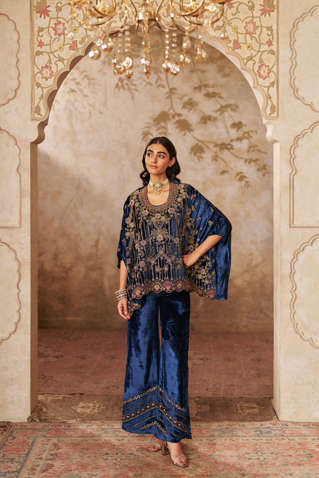 Baraat Royale Velvet Set