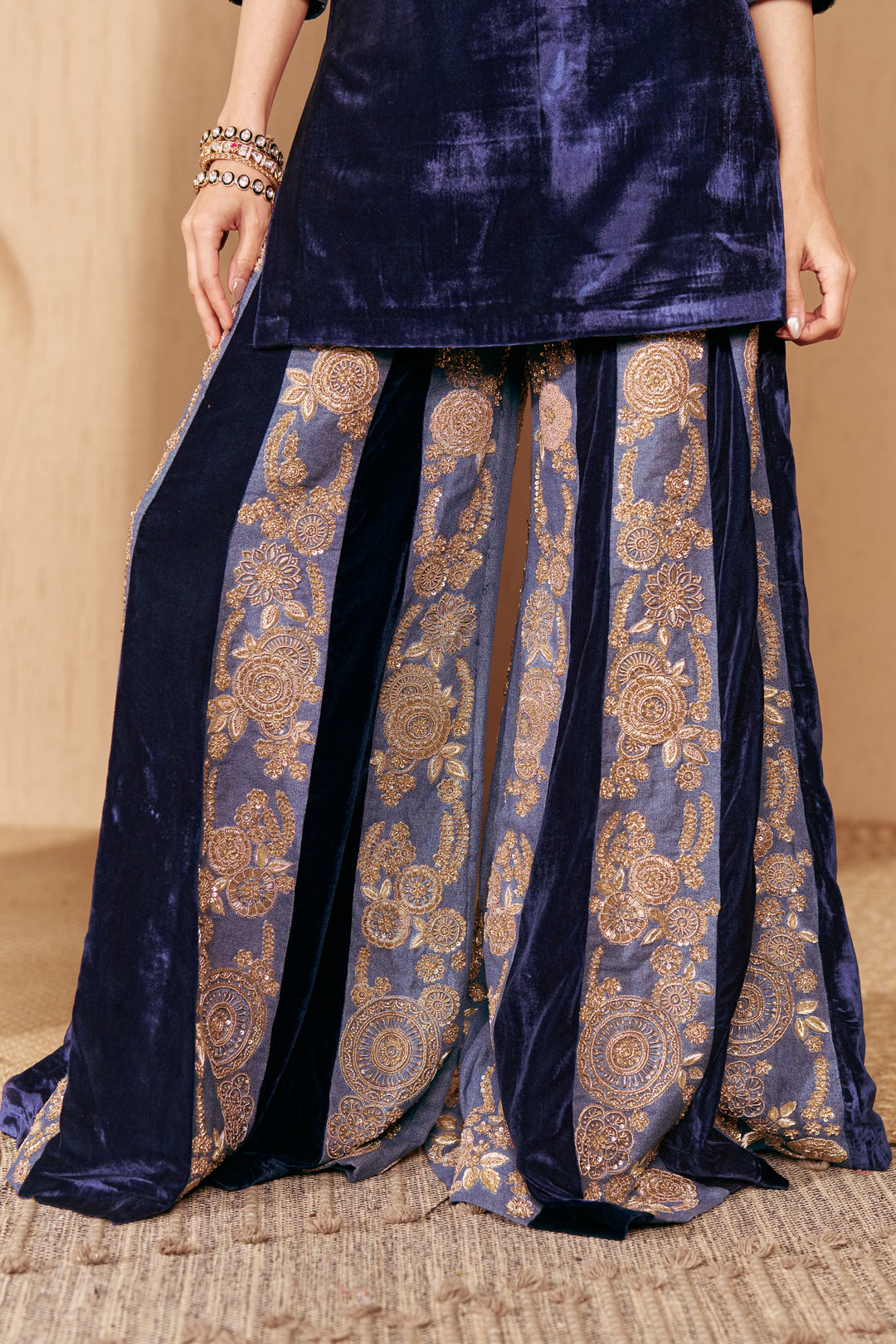 Celestial Denim Ensemble TOP