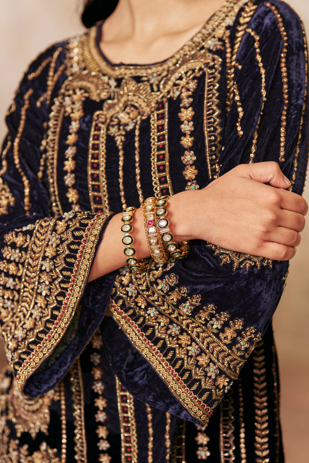 Midnight Luxe Kurta Set