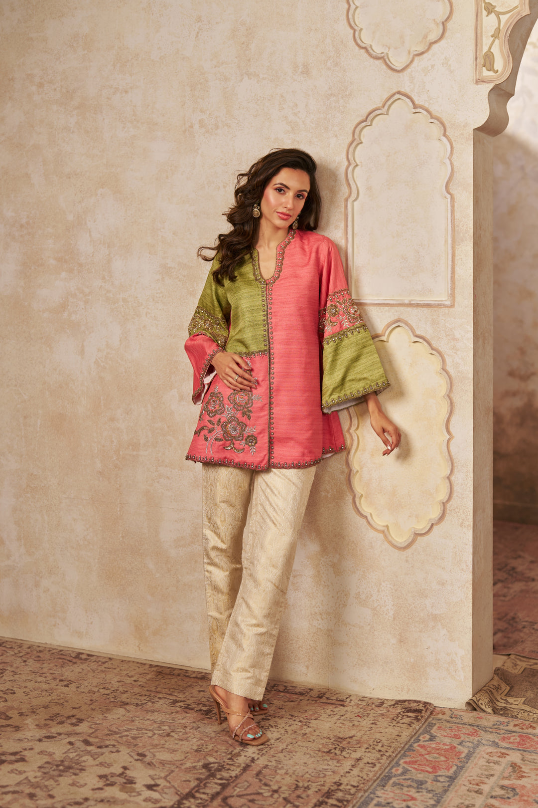 Golden Loom Co-ord Set