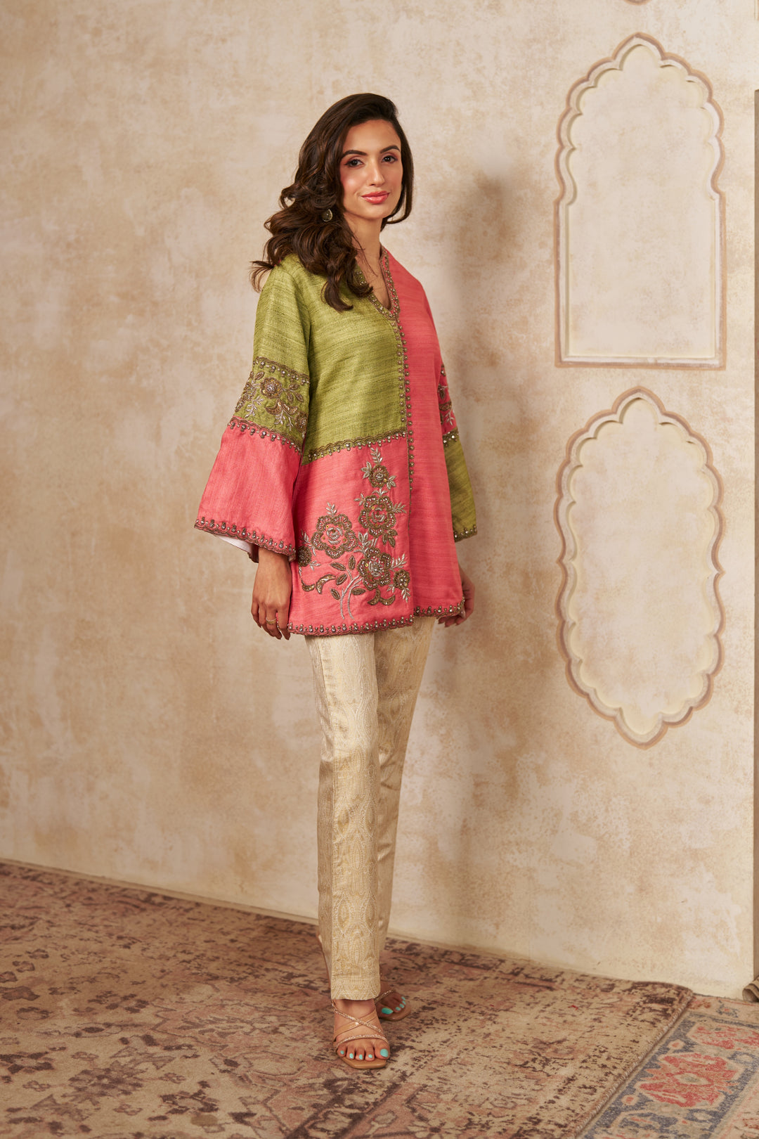 Golden Loom Co-ord Set