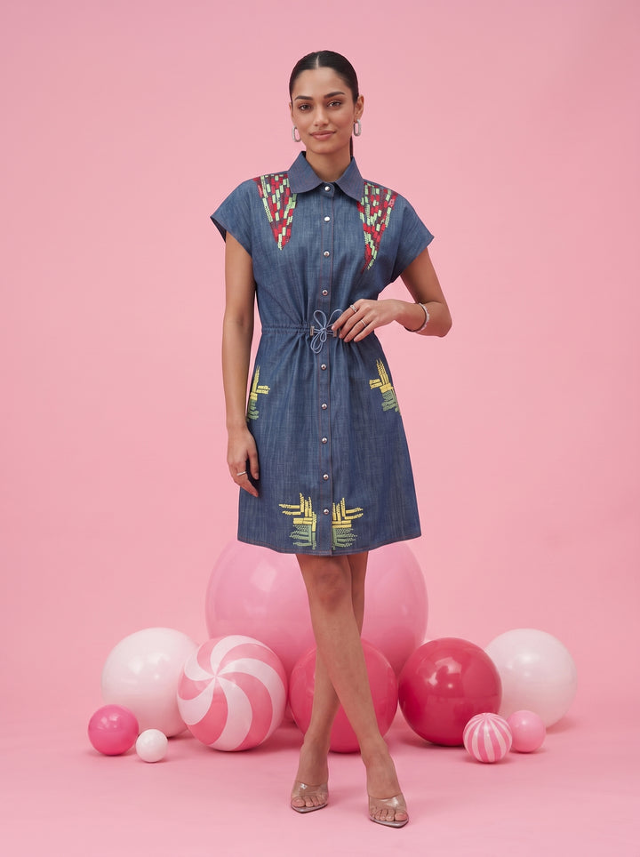 Sprinkle short dress