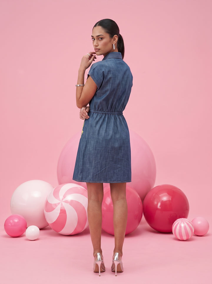 Sprinkle short dress