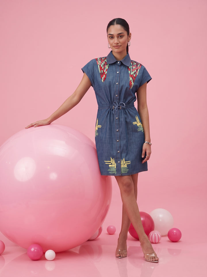 Sprinkle short dress