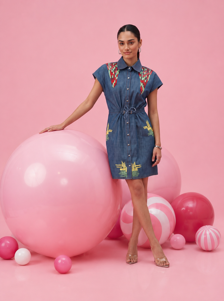 SPRINKLE SHORT DRESS