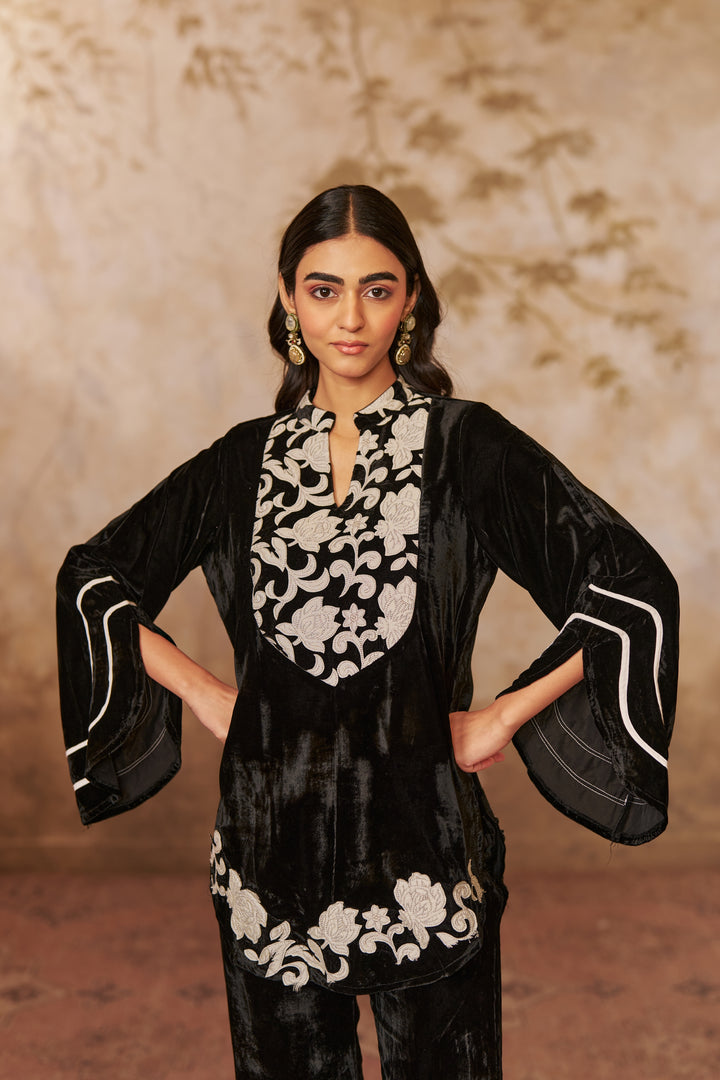 VELVET BLOOM SET CO-ORD