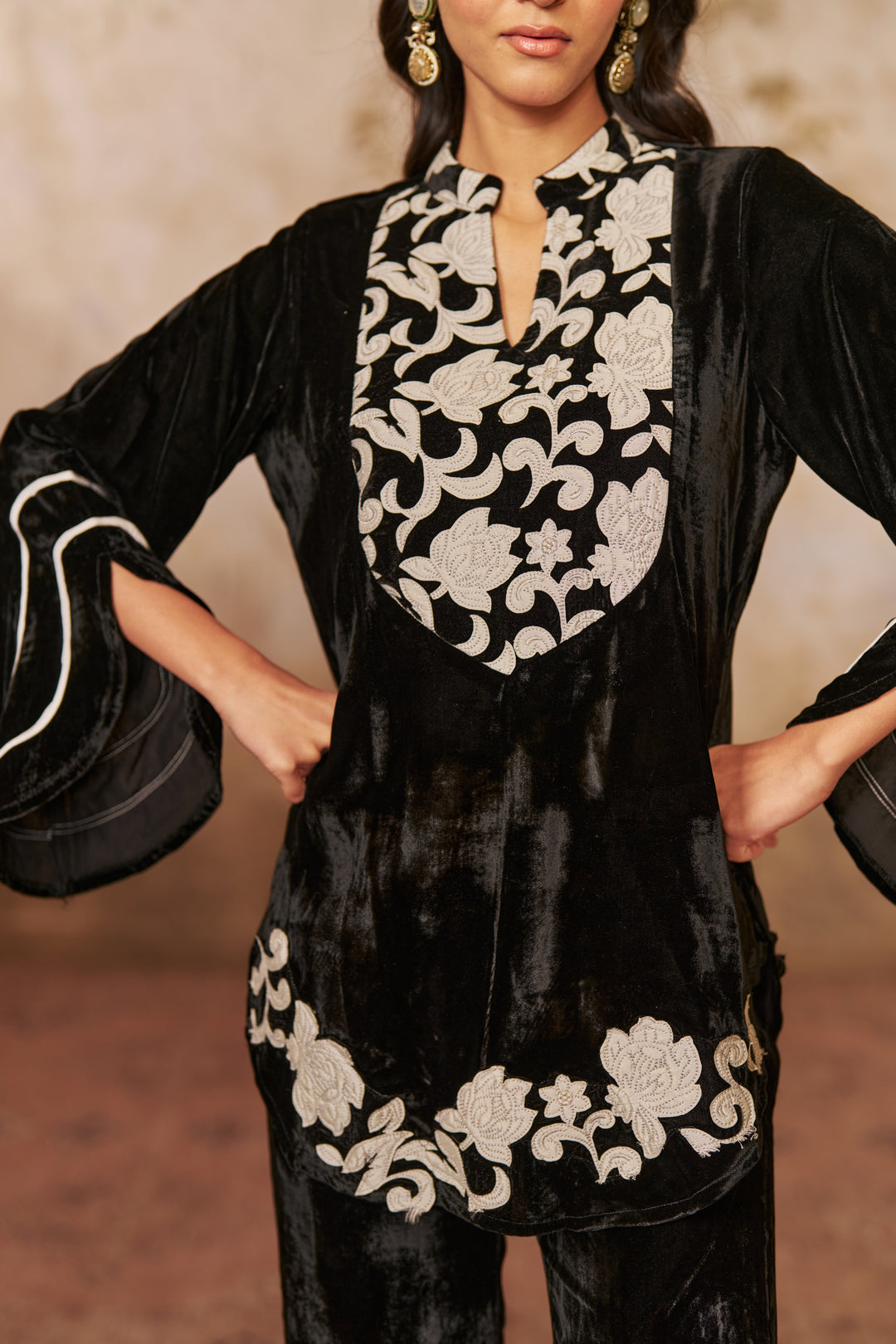 VELVET BLOOM SET CO-ORD