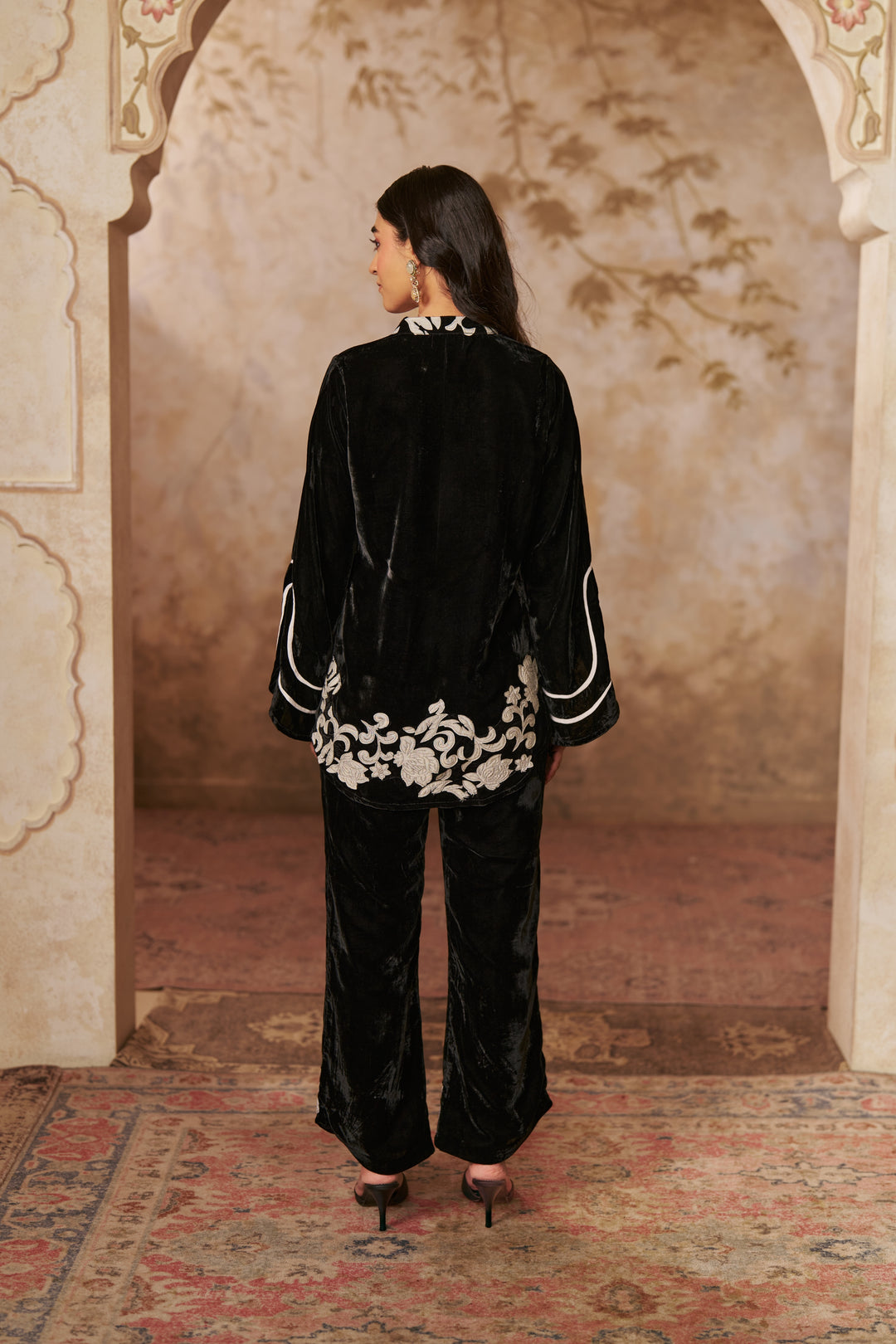 VELVET BLOOM SET CO-ORD