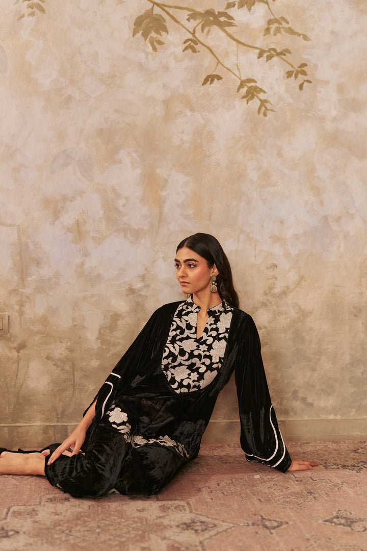 VELVET BLOOM SET CO-ORD