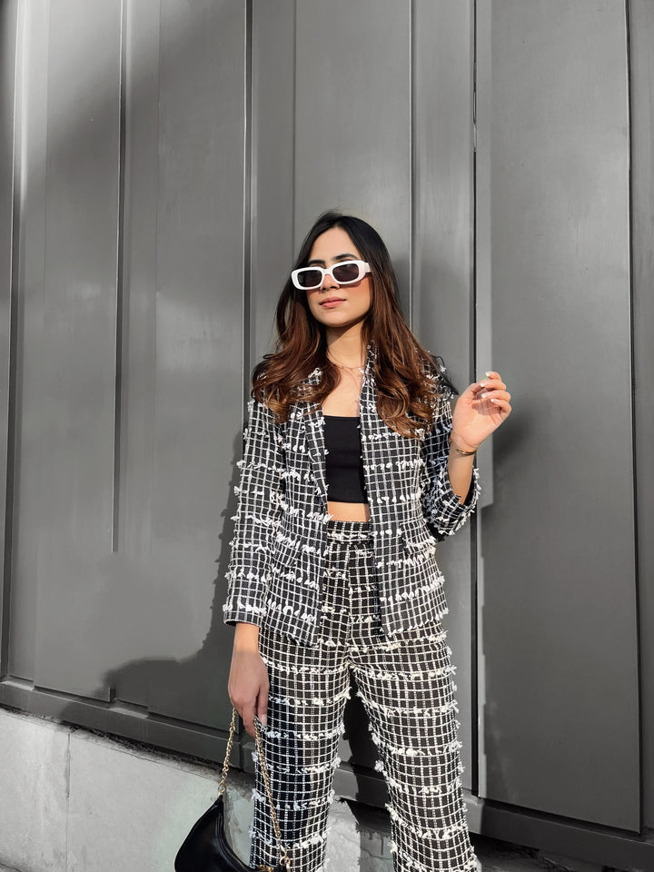 ARPITA MEHTA IN Classic Greek Blazer Coord