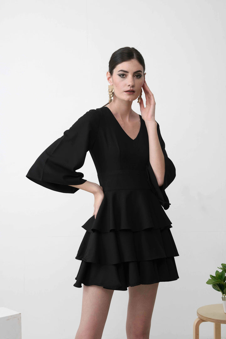 Black Frill Dress